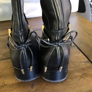 Antonio Melani Knee high leather black boots